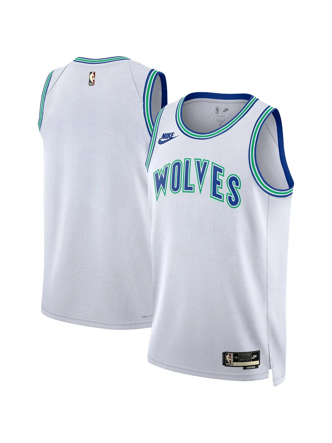Топ NBA Timberwolves Nike, белый