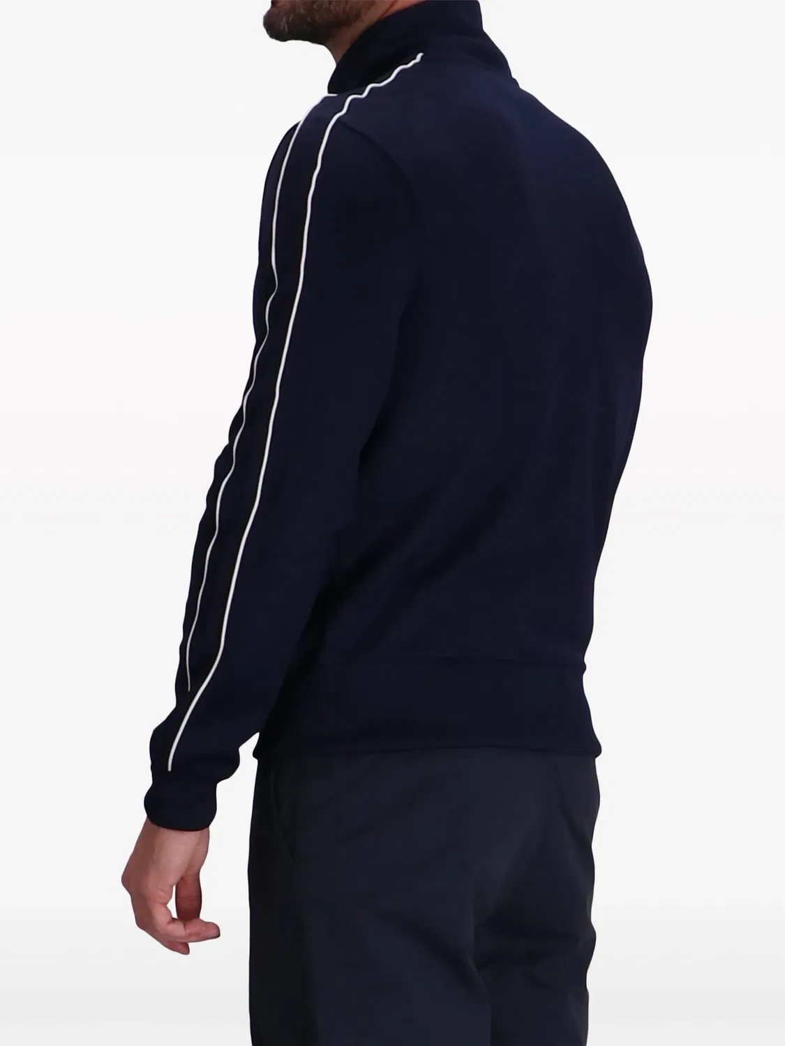 Lacoste Свитшот с аппликацией логотипа - синий — фото 2