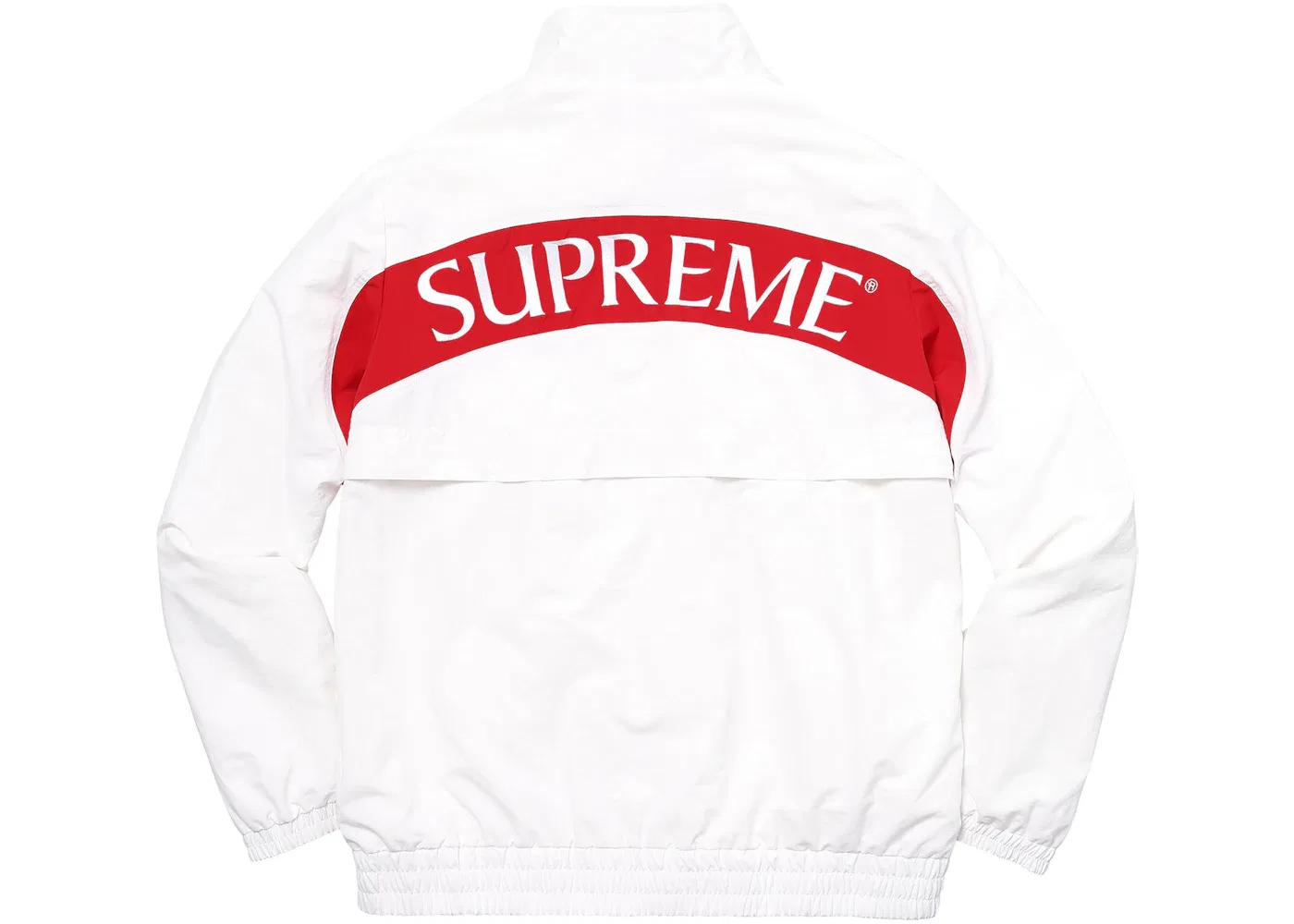 Мужская куртка Supreme Arc Track Jacket White — фото 2