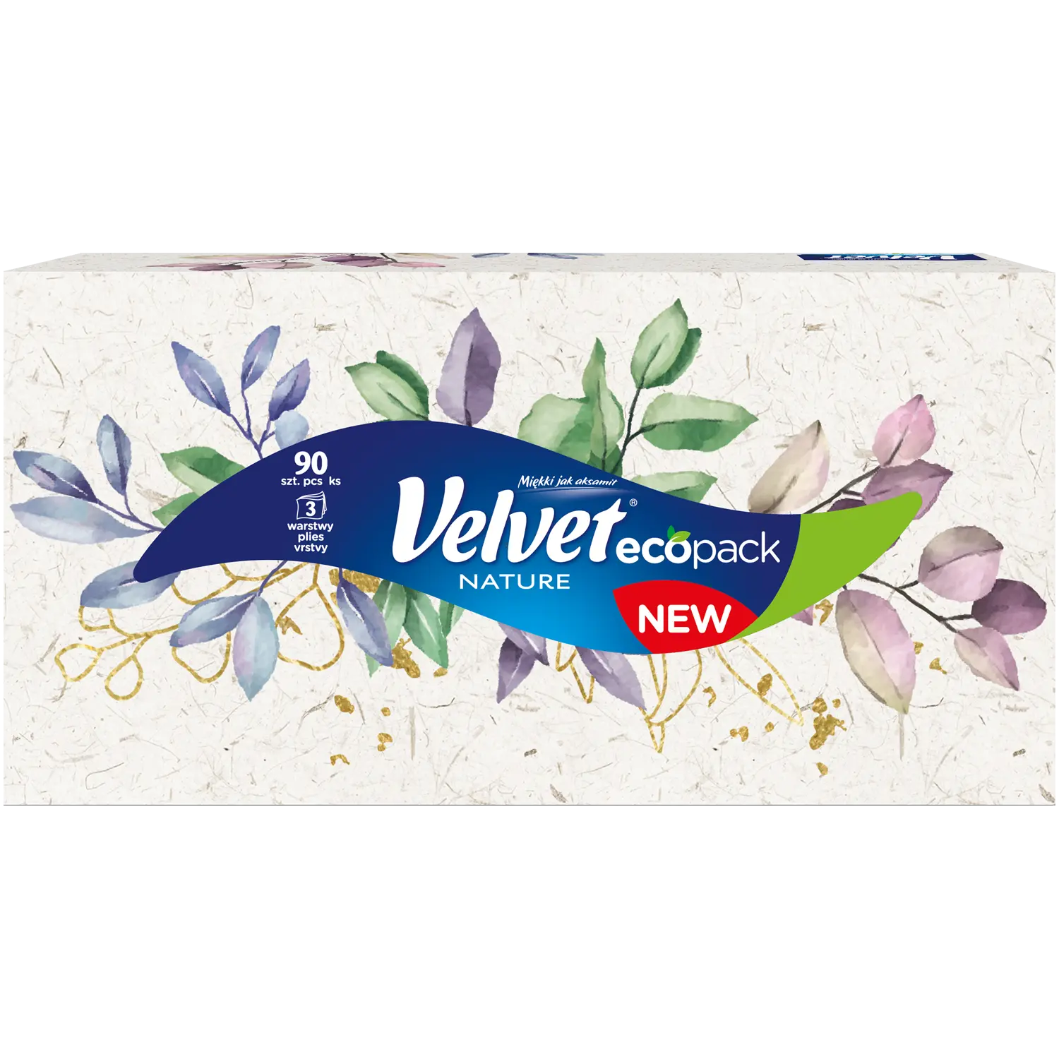 

Velvet Dream универсальные салфетки, 3 слоя, 90 шт/уп