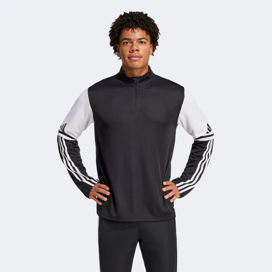 Свитшот футбольный с длинным рукавом Squadra 25 adidas, Черный