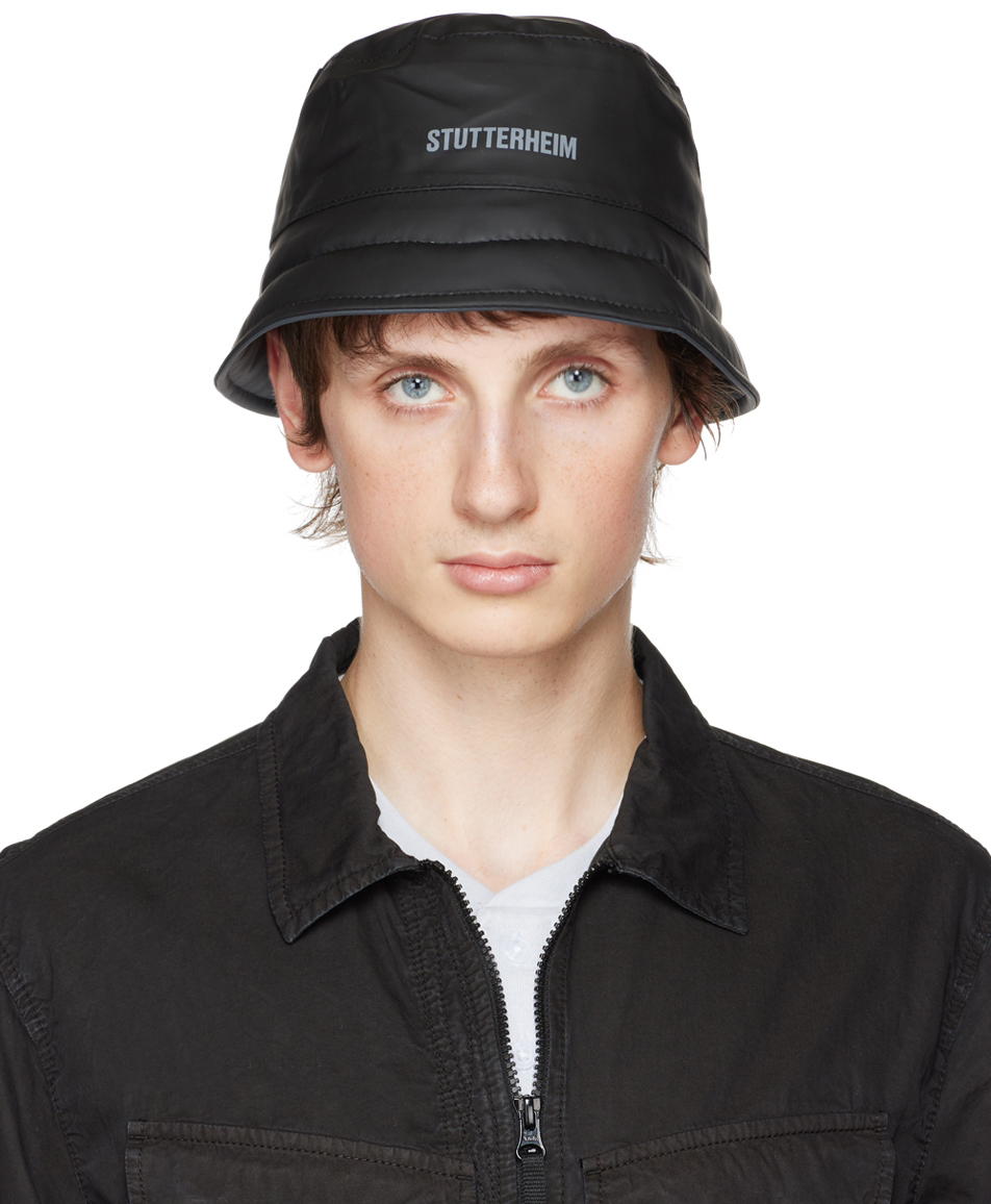 

Черная шапка-ведро Skärholmen Puffer Stutterheim