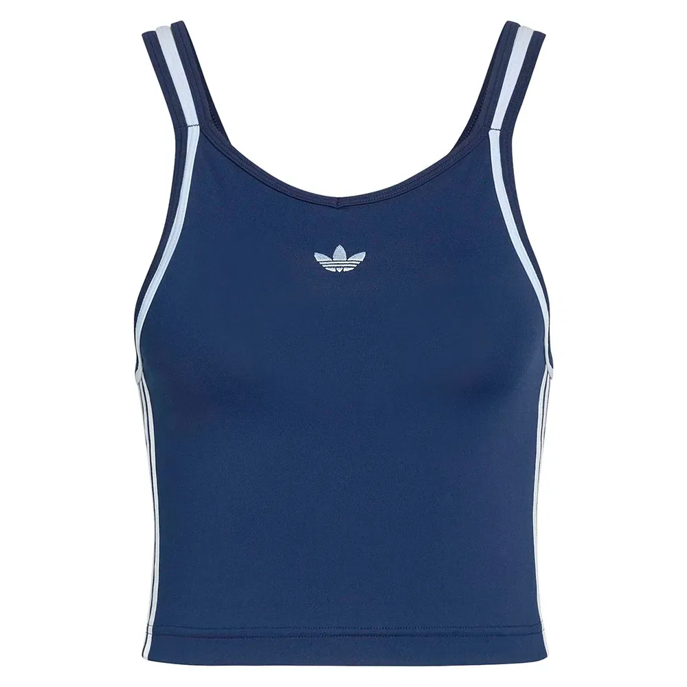 Топ без рукавов Vintage Adidas Originals, синий — фото 3