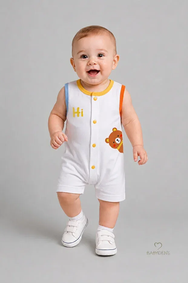 Детский комбинезон для мальчиков хлопковый Teddy Bear Babyden'S, Teddy Bear