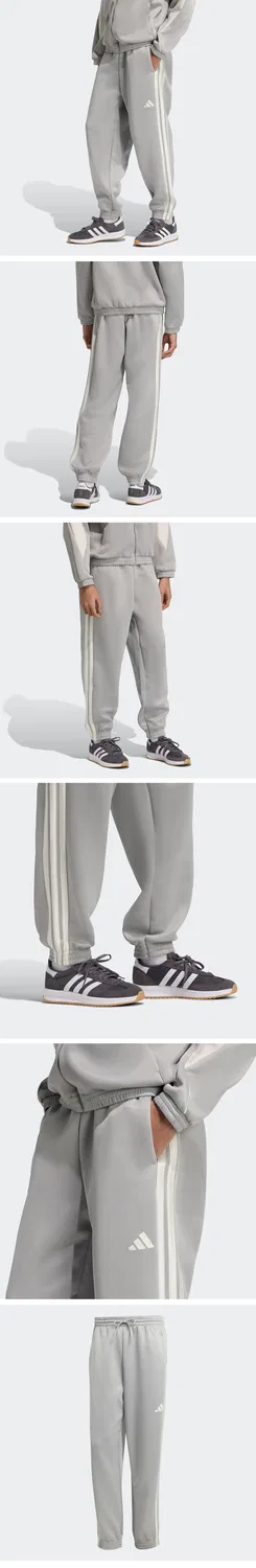 Женские спортивные брюки Stadium Track серого цвета от Adidas — фото 4