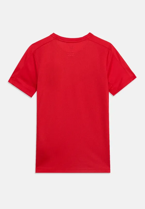 Футболка дышащая Dry fit unisex Nike Performance, University Red/White, белый — фото 2