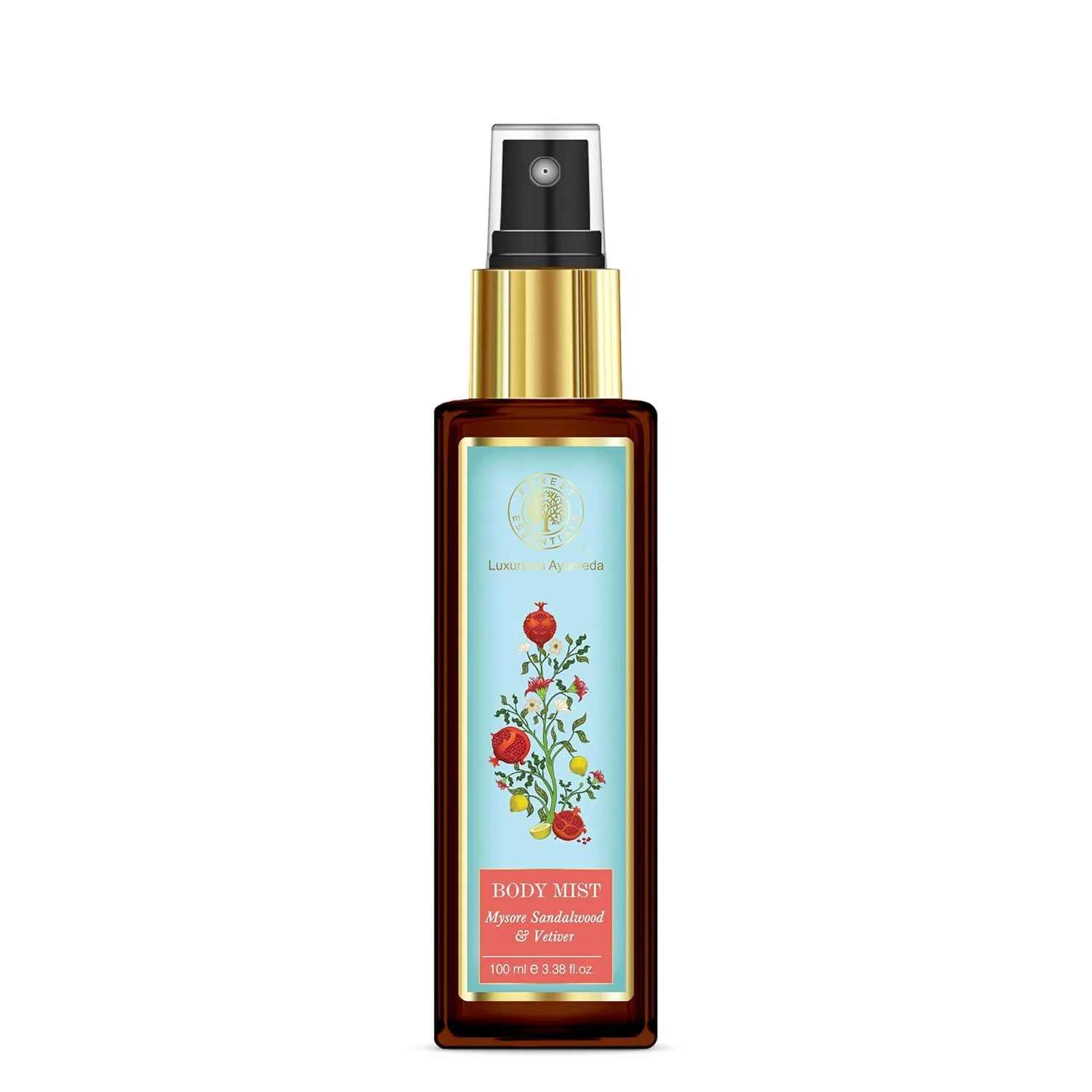 Боди мист Iced Pomegranate with Fresh Kerala Lime, Forest Essentials, 100 мл