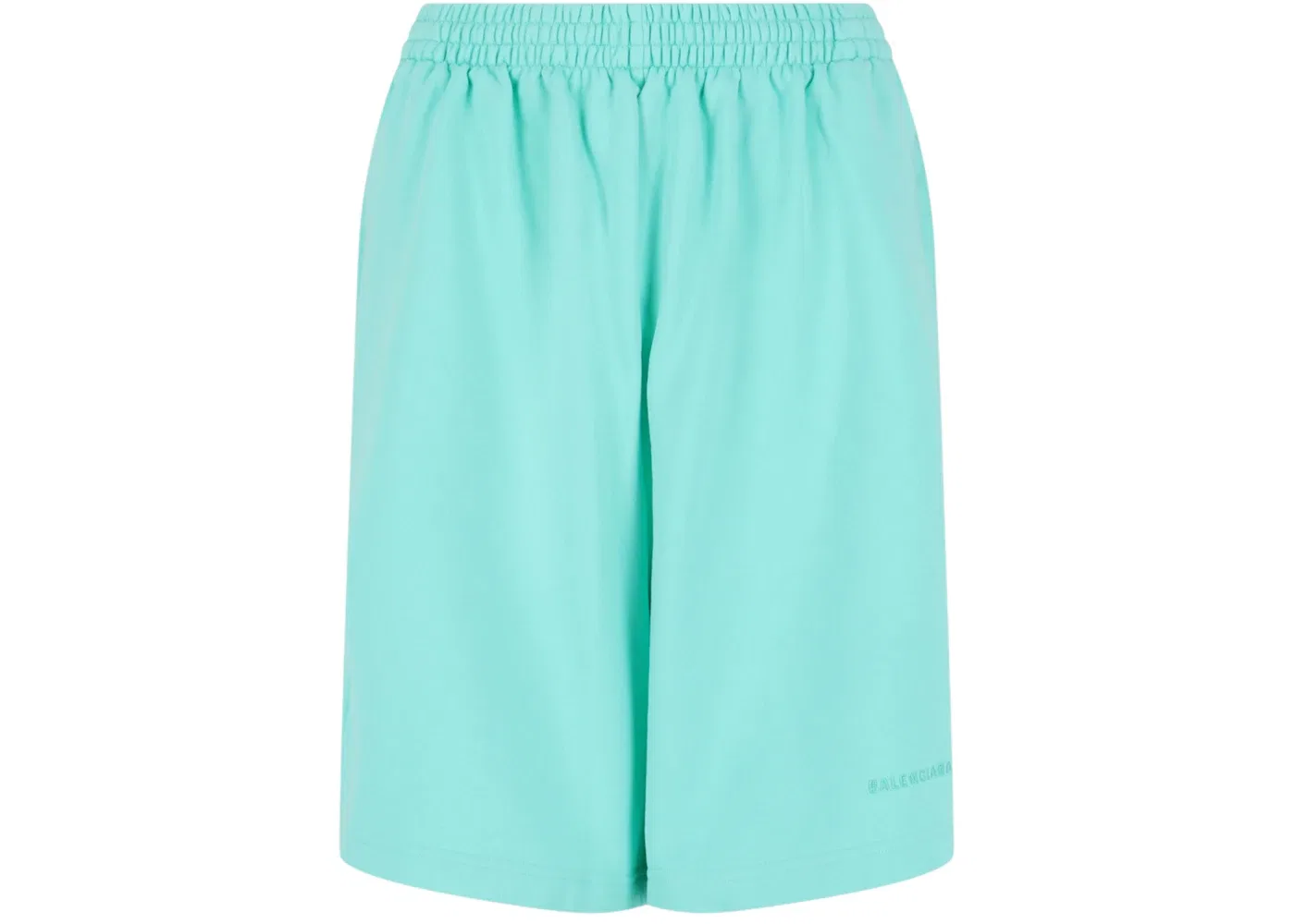 Женские шорты с вышивкой Balenciaga, Mint