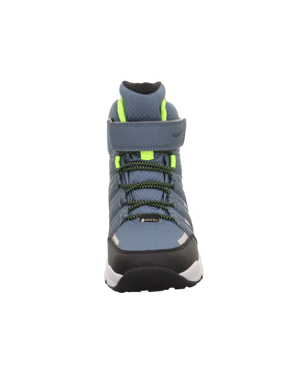 Детские ботинки для мальчиков с мембраной Free Ride Warm Gefütterte Gore-Tex Superfit, Hellblau Gelb 8000 — фото 2