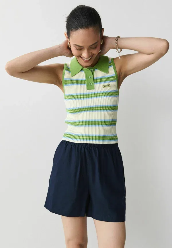 Шорты хлопковые Shorts Next navy blue, темно-синий