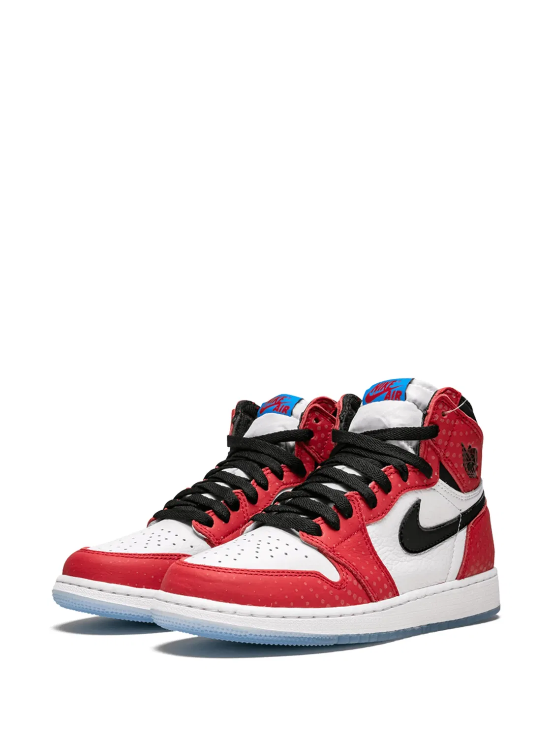 Кроссовки Air Jordan 1 Retro High OG Spider-Man, красный — фото 2
