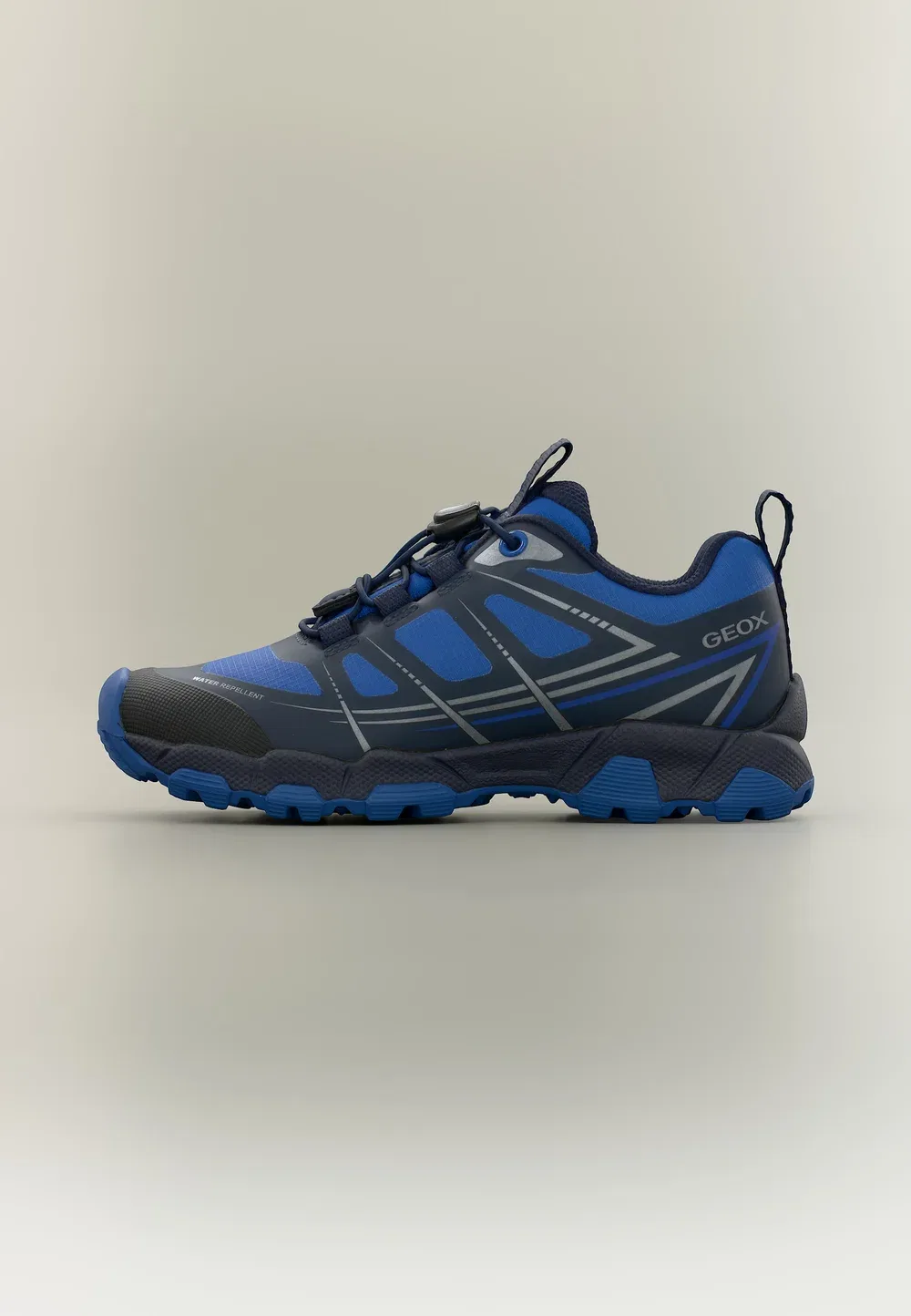 Magnetar boy - кроссовки Geox, Black/Lime