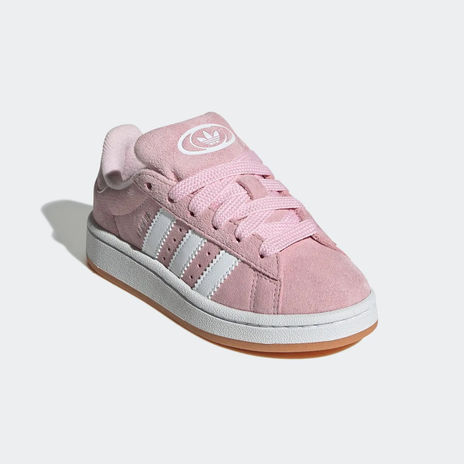 Детские кроссовки с тремя полосками Adidas Originals, Clear Pink/White/Gum