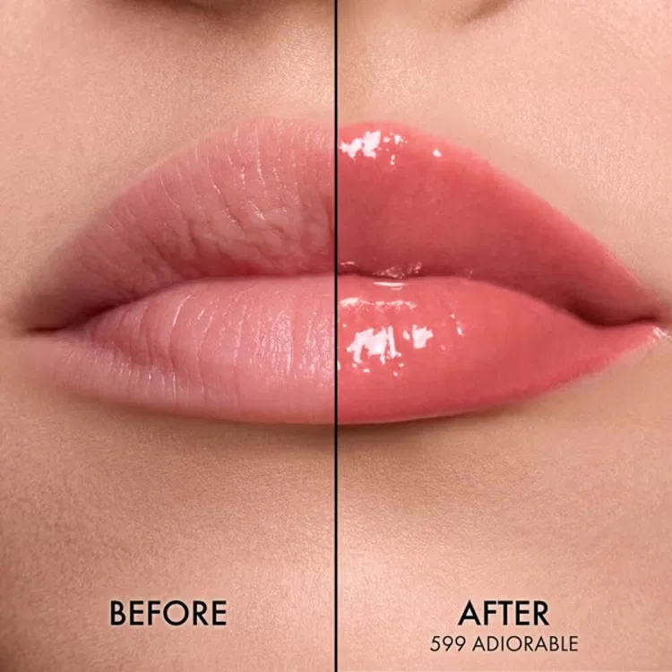 Блеск для губ в стике ультраблестящий увлажняющий Addict Glass Lipstick DIOR, 599 Adiorable — фото 2