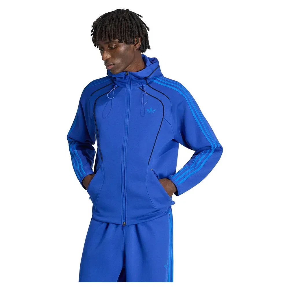 Мужской свитшот с молнией Spacer Teamgeist 26 Cutline Adidas Originals, Blue