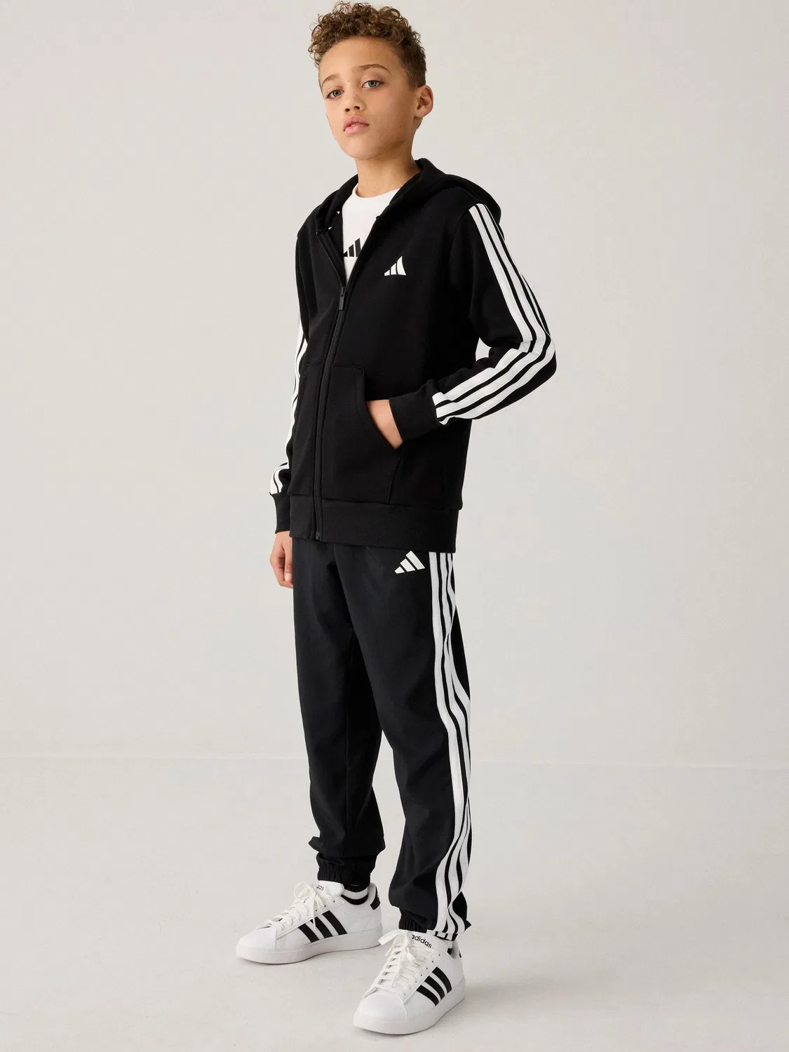 Джоггеры Climacool Kids adidas, черный — фото 3