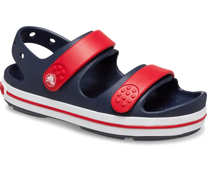 Сабо для маленьких детей Crocs Toddler Crocband Cruiser, темно-синий/красный — фото 2