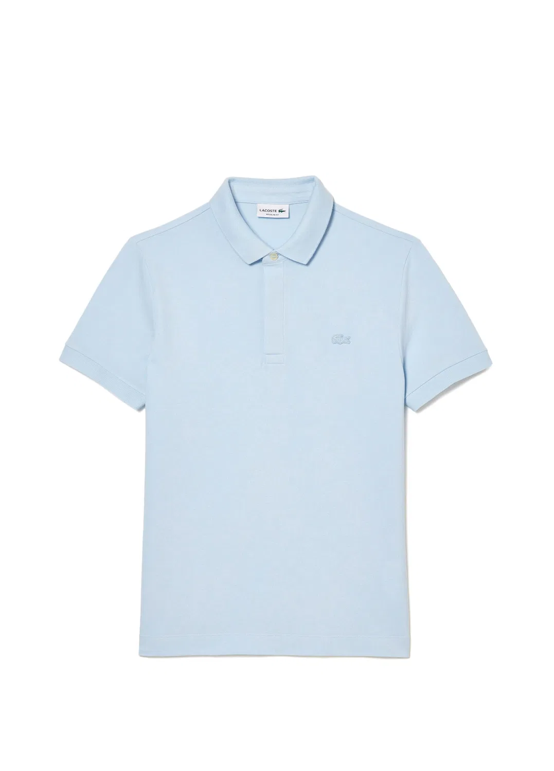 Поло Lacoste Regular Fit Paris, Açık Mavi — фото 4
