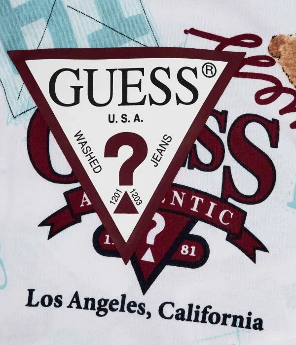 Детский комплект для мальчиков Regular Fit Guess, Verde Bottiglia — фото 4
