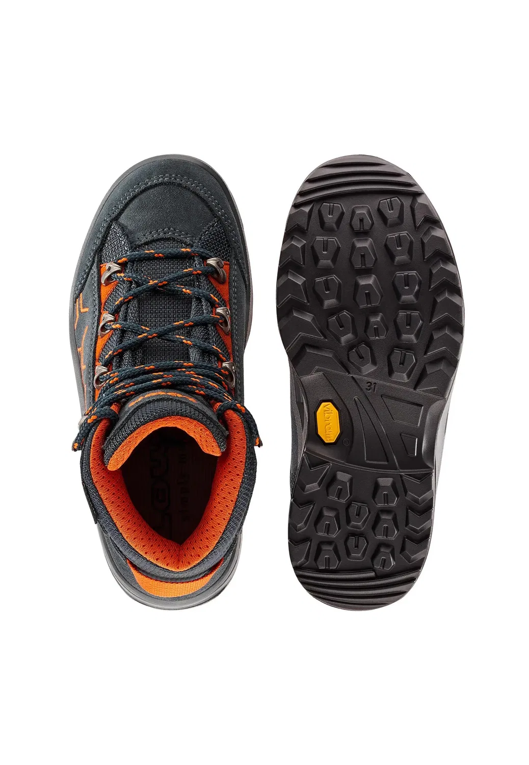 Детские полуботинки с мембраной KODY EVO GTX MID JUNIOR Lowa, Grau — фото 2