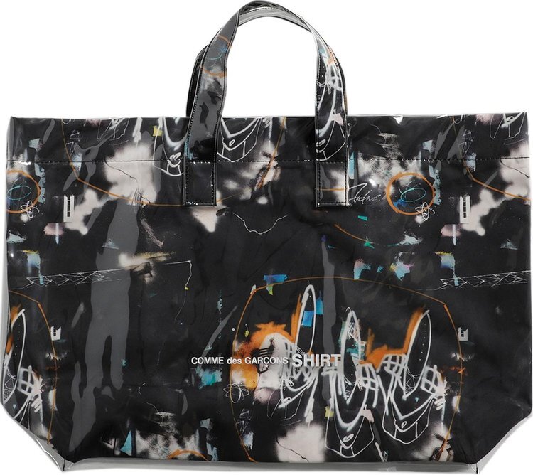 

Сумка Comme des Garçons SHIRT x Futura Shopper Bag Print A, разноцветный