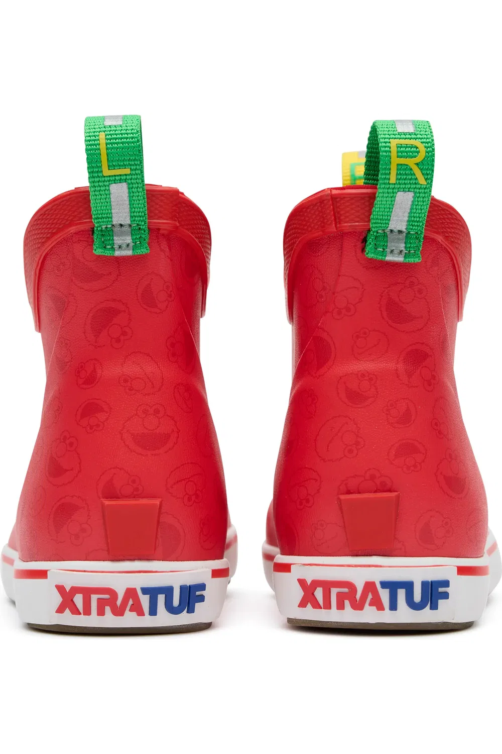Детские резиновые сапоги водонепроницаемые Sesame Street XTRATUF, Elmo Red — фото 3
