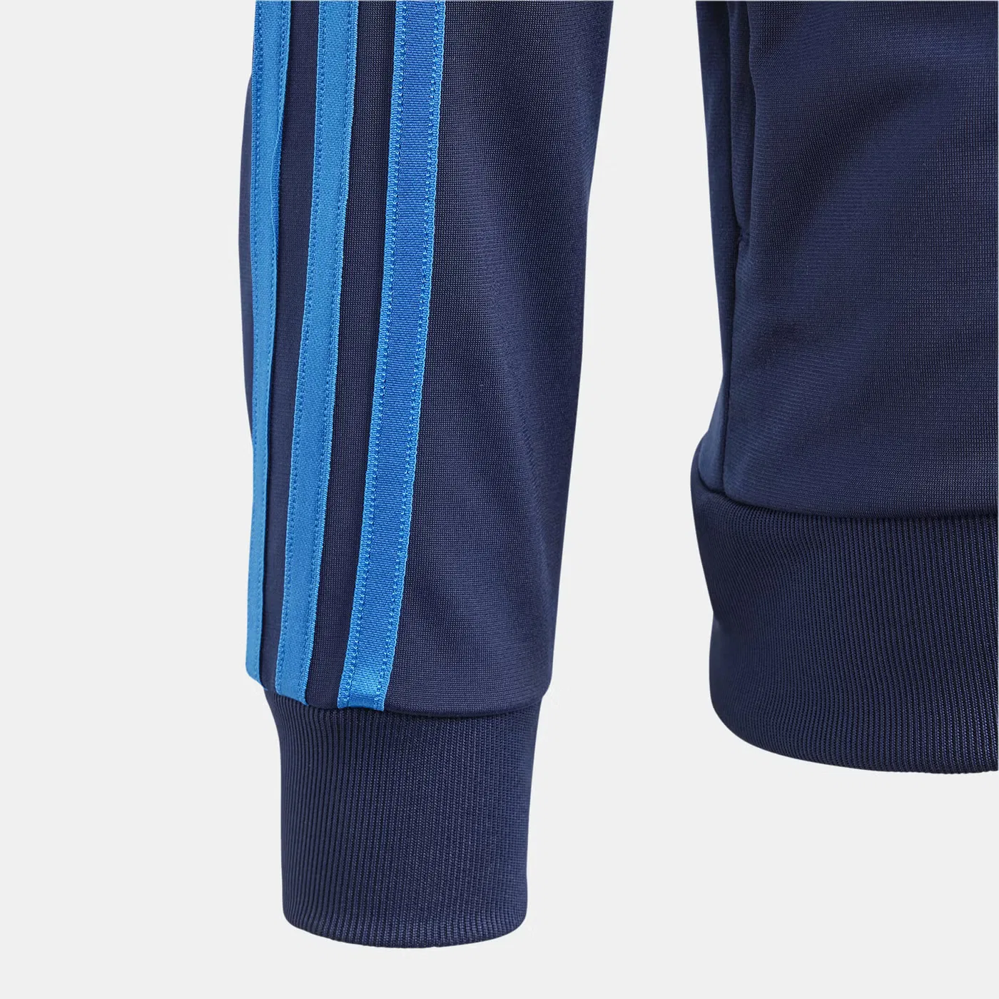Куртка спортивная с длинным рукавом VRCT SST Adidas Originals, синяя — фото 4