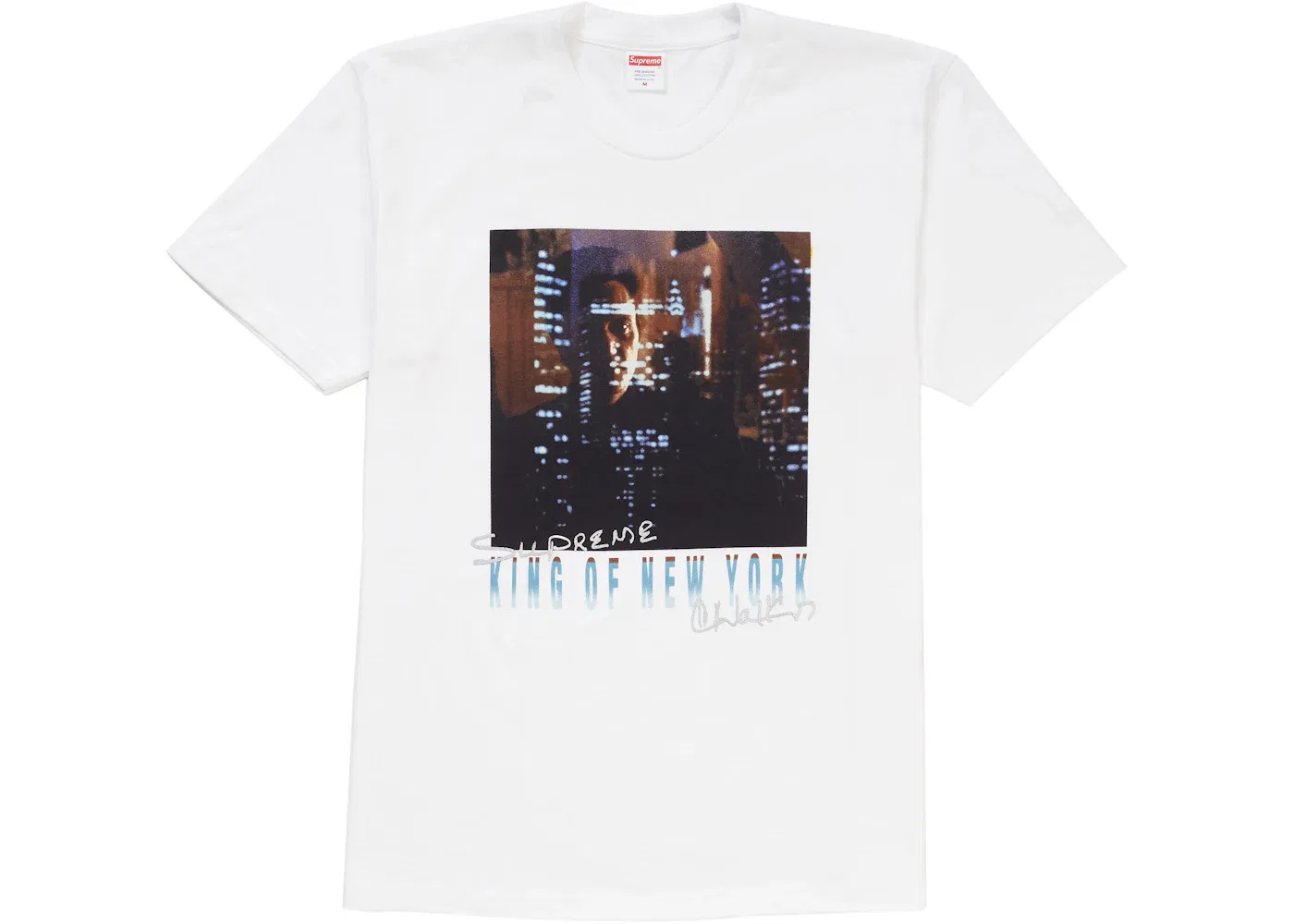 Мужская футболка с принтом King of New York Supreme, White