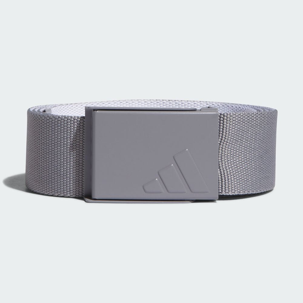 

Ремень Adidas Reversible Webbing, серый/белый