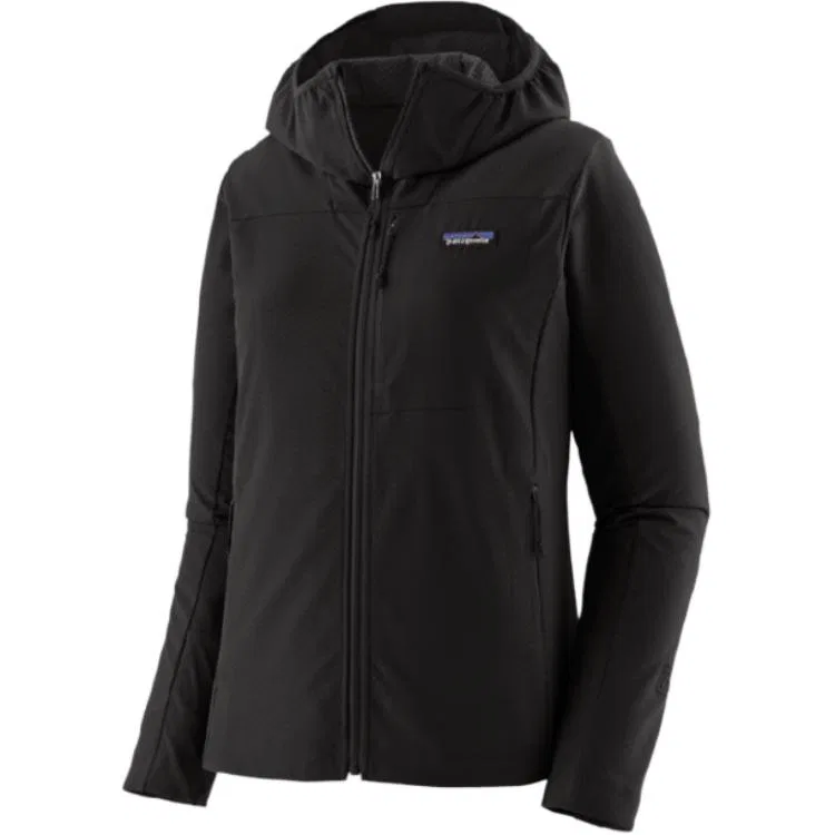 Женское флисовое худи Patagonia R1 CrossStrata, Smoke Pink/FDMG — фото 3