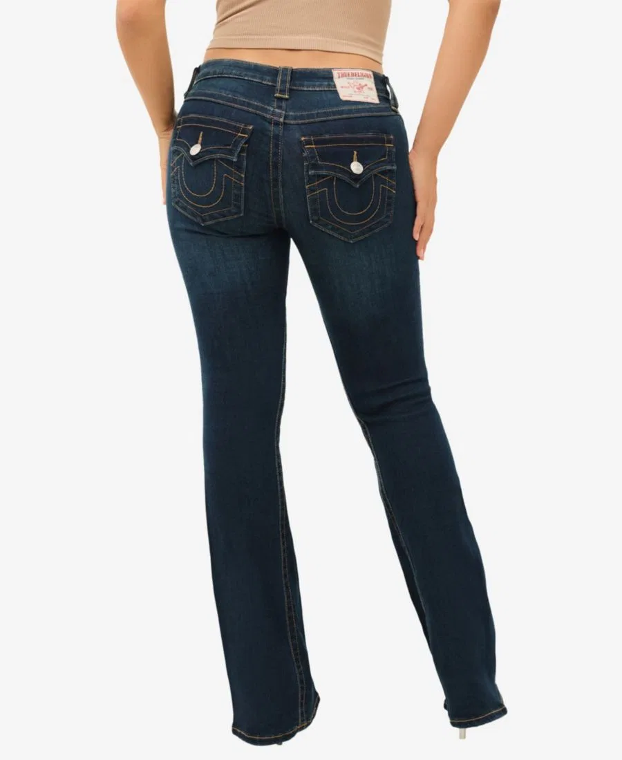 Джинсы клеш с завышенной талией Joey Flare True Religion, Indigo Upgrade — фото 2