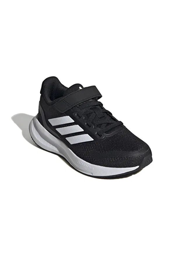Детские кроссовки для девочек с принтом Runfalcon Adidas, Black8574 — фото 3