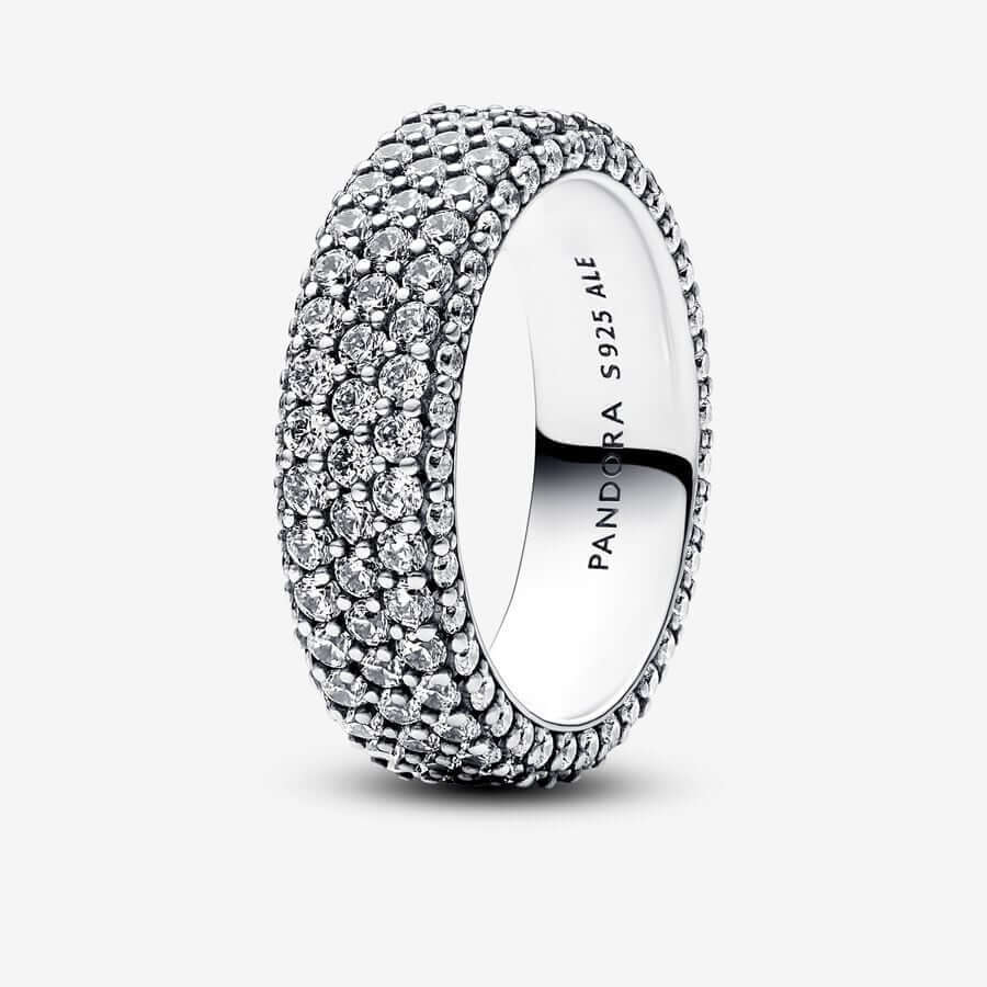 

Кольцо Pandora Timeless Pavé Triple-row, серебро