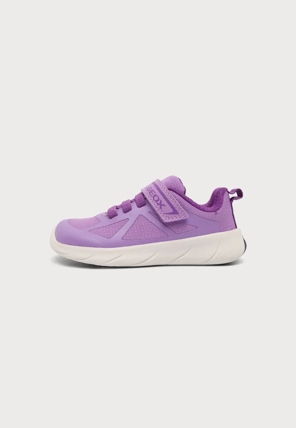 J девушка, бегущая пешком - кроссовки Geox, Violet/Purple