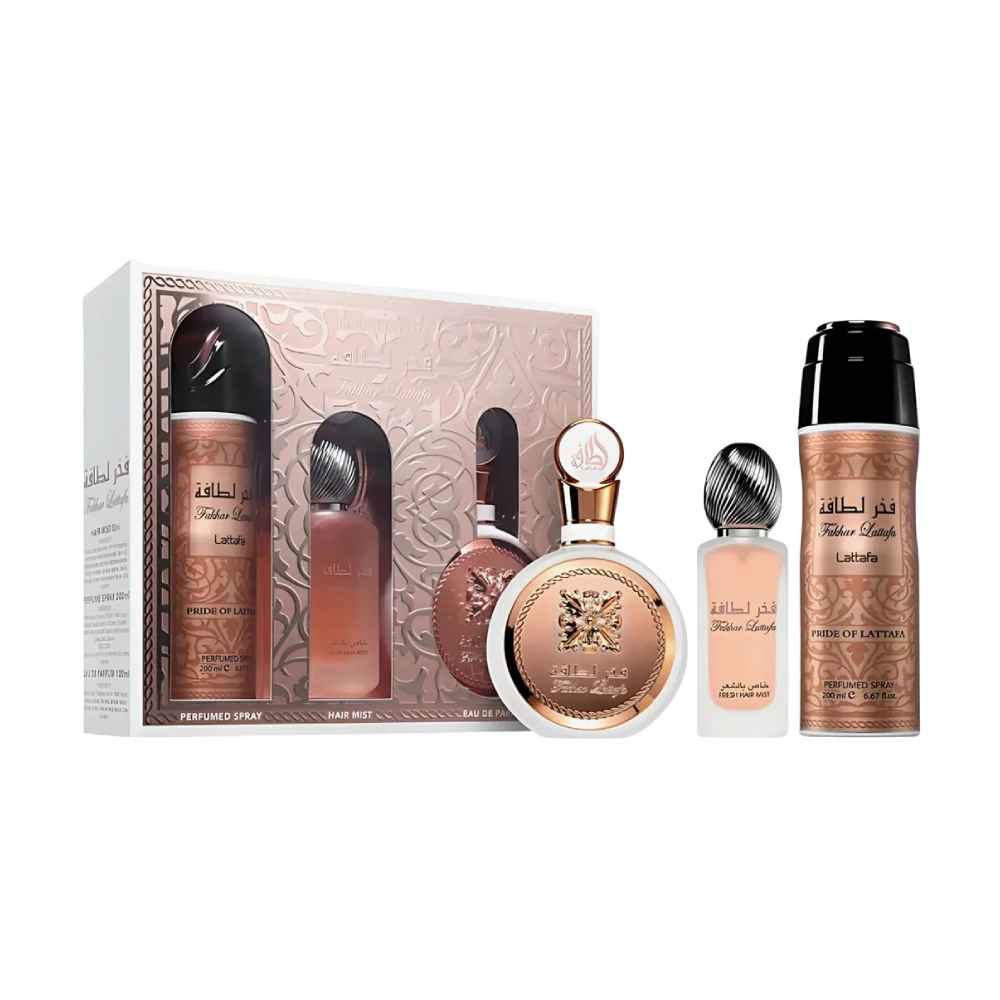 

Набор парфюмерный Lattafa Fakhar, 3 предмета