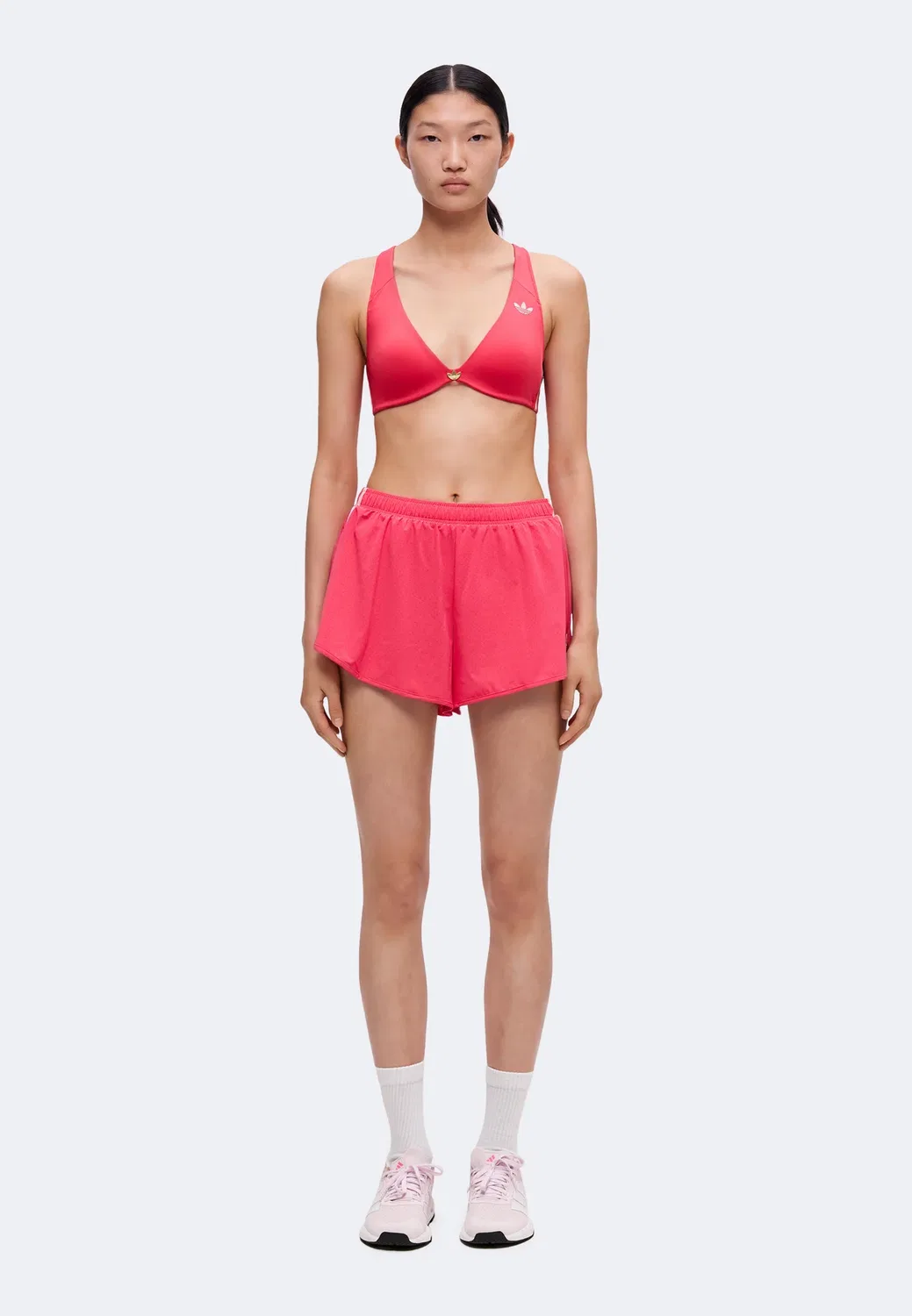 Оригинальные шорты - спортивные шорты Adidas Performance, Power Pink — фото 2