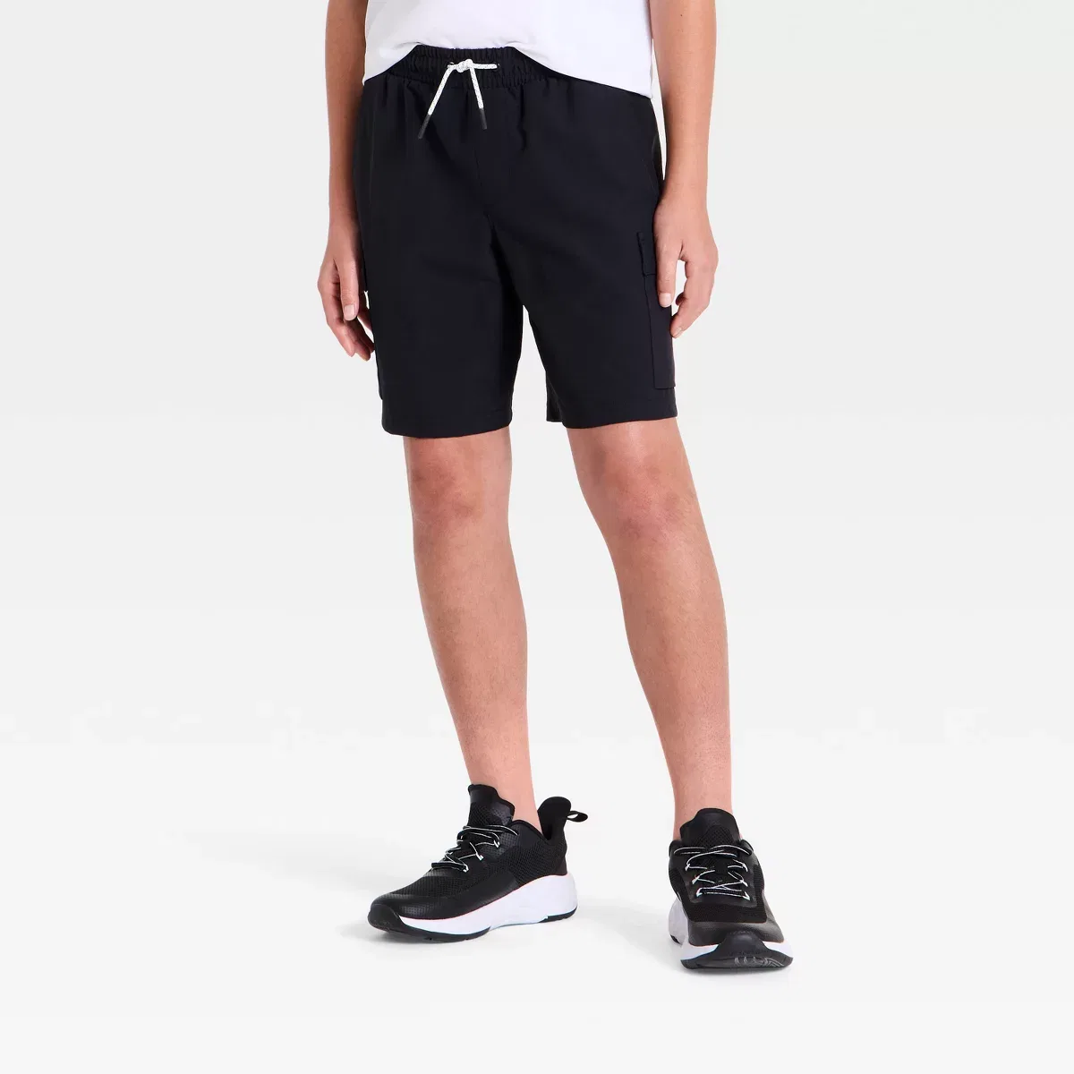 Детские шорты для мальчиков с защитой UPF 50+ All In Motion KIDS PERFORMANCE, Black