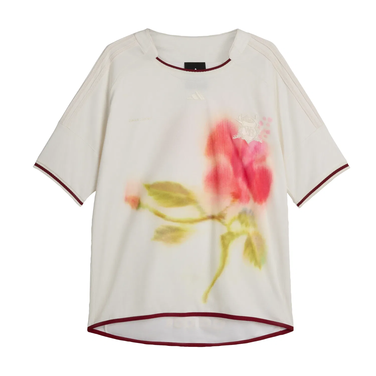 Мужская футболка с коротким рукавом WALES BONNER Adidas Originals, Pink White