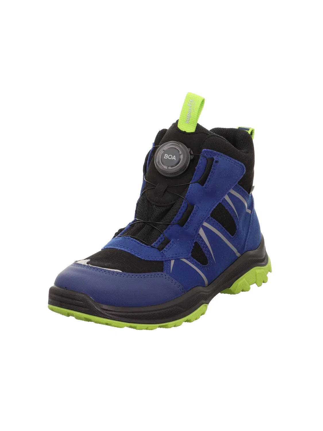 Детские кроссовки для мальчиков утепленные Jupiter Leicht Gefütterte Gore-tex Superfit, Blue Grün 8010