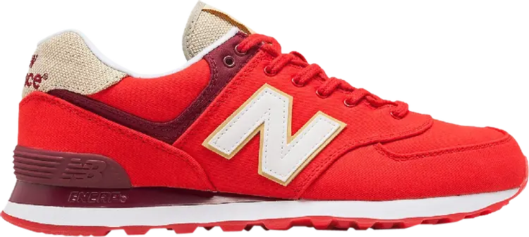 

Кроссовки New Balance 574 'Retro Surf Red', красный