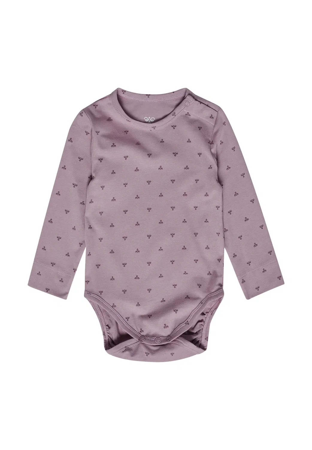 Hmlmini bee aop body l/s unisex - body Hummel, Sea Fog