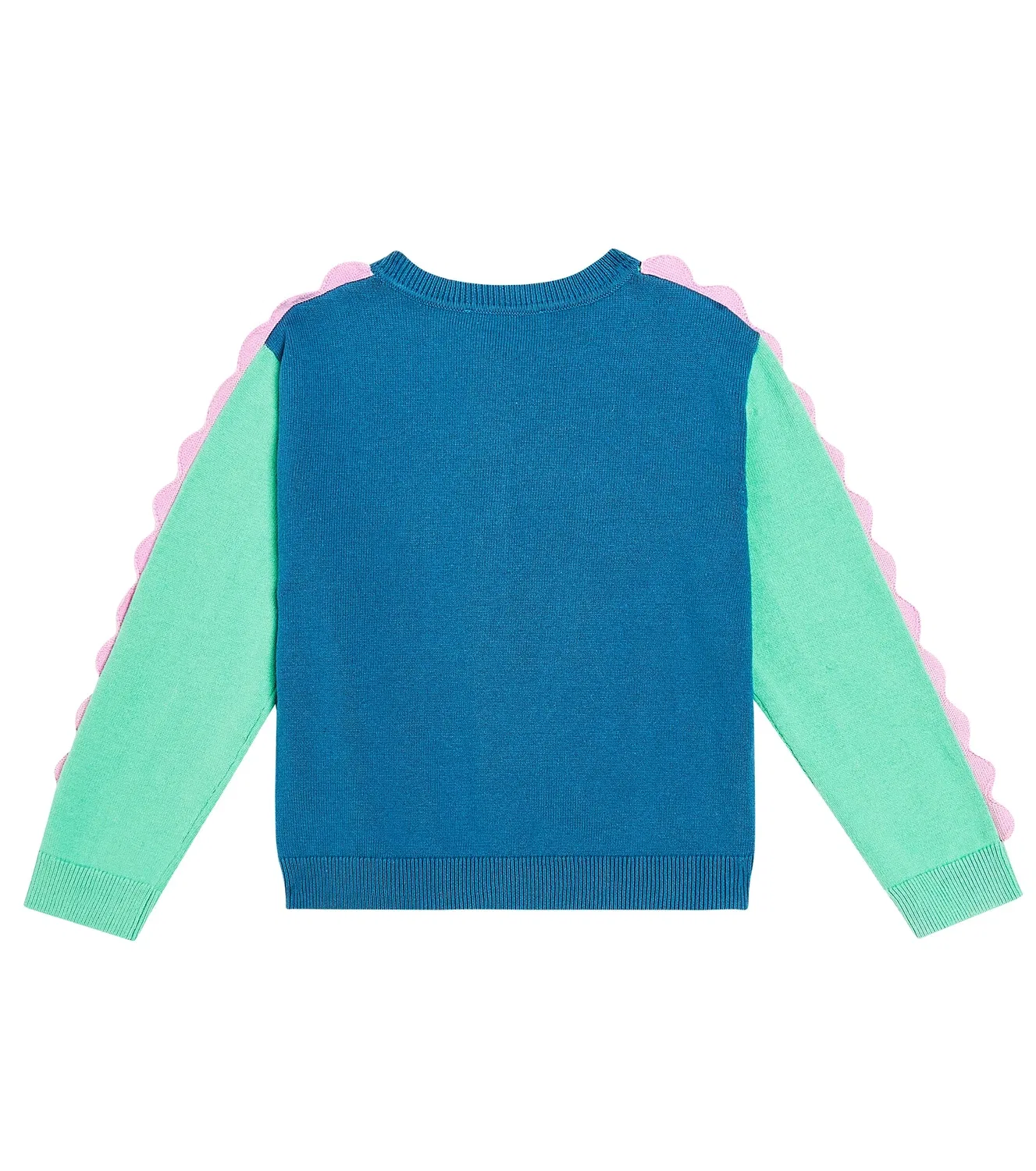 Кардиган хлопковый Stella Mccartney Kids, черный — фото 4