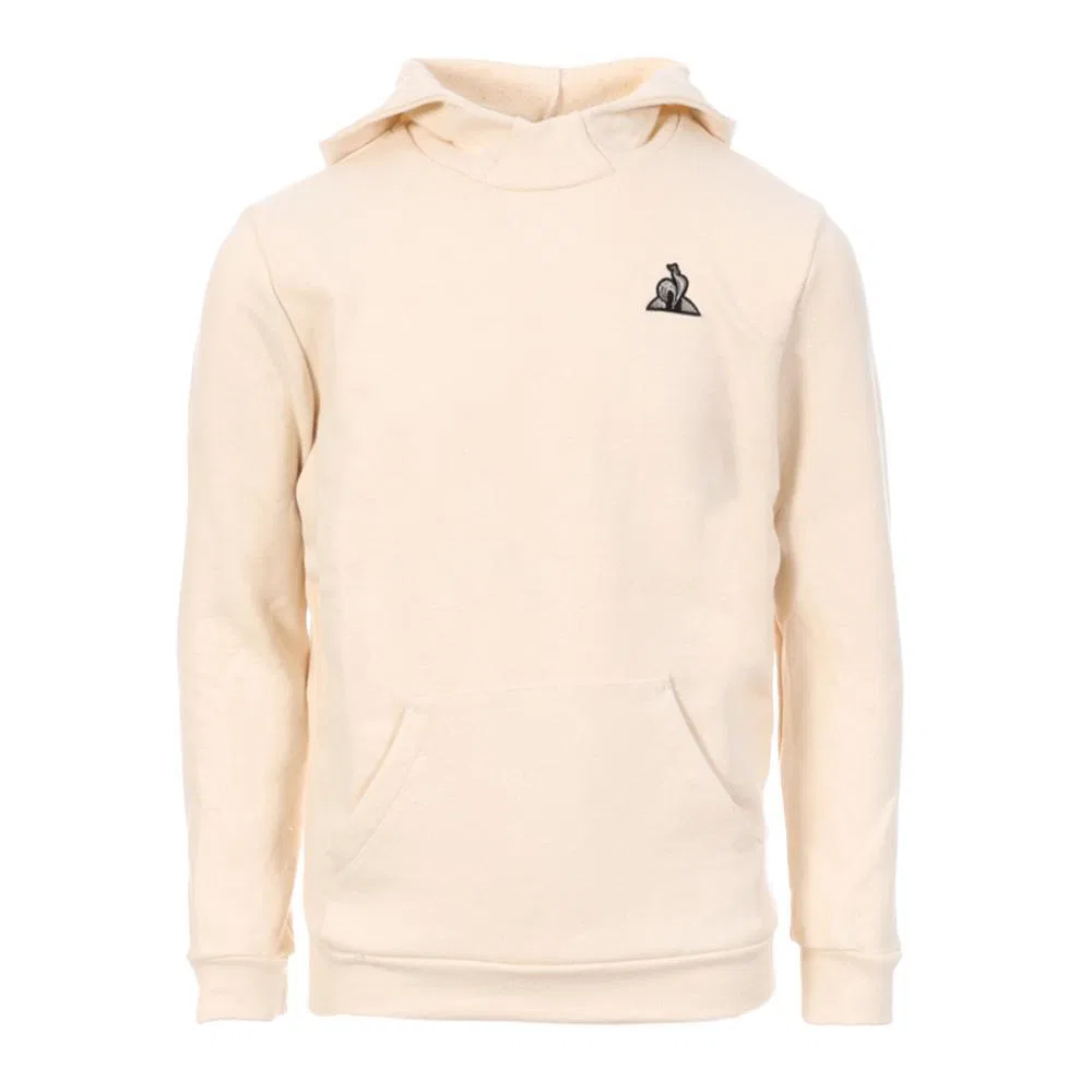 Детское худи с капюшоном Le Coq Sportif, Цвет Baumwollweiß