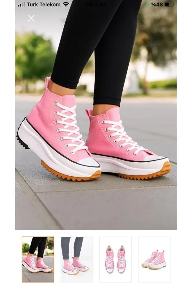 Детские спортивные кроссовки для девочек на танкетке Rabellashoes, Pink — фото 3