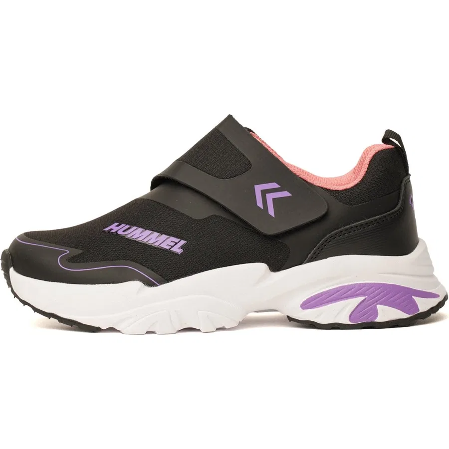 Кроссовки детские с липучками Cyber Jr. Hummel, Черный