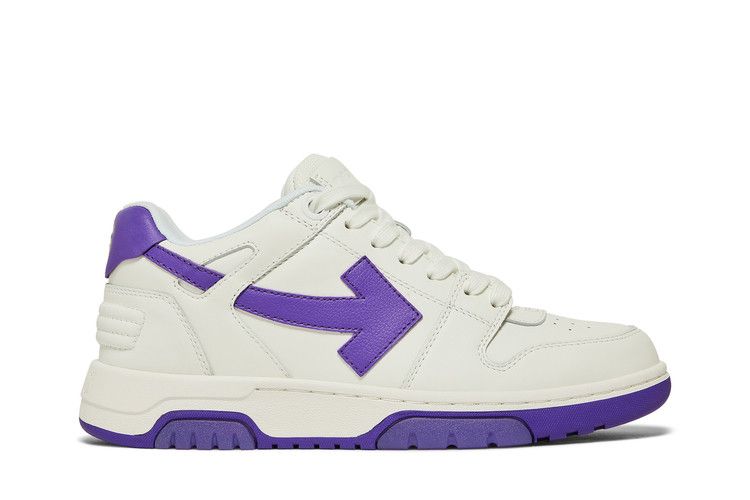 Кроссовки Off-White Off-White Wmns Out Of Office 'White Dark Purple', белый — фото 2