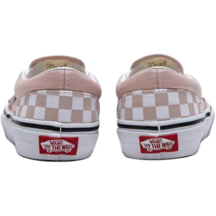 Детские кеды для скейтбординга Vans, Pink White — фото 4