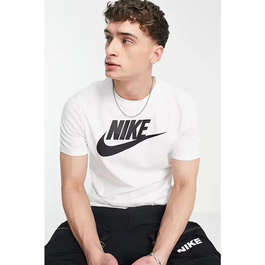 Футболка спортивная с коротким рукавом Nike Sportswear Clup, Белый