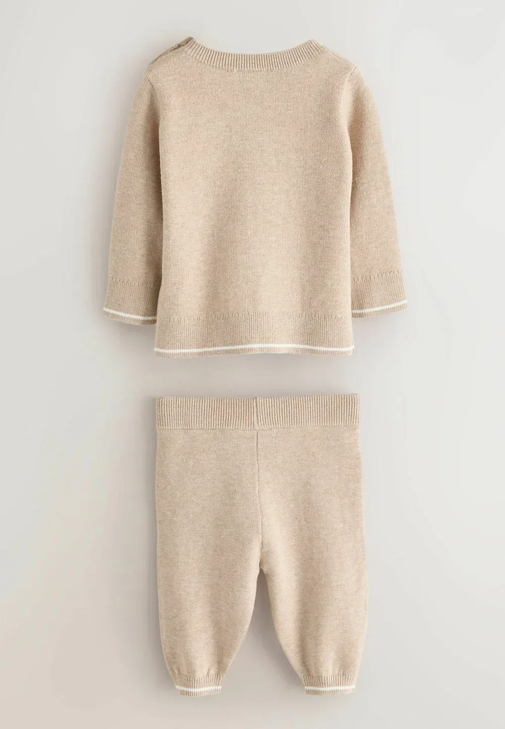 Комплект из трикотажного топа и спортивных брюк стандартного кроя Baker By Ted Baker, Neutral — фото 2