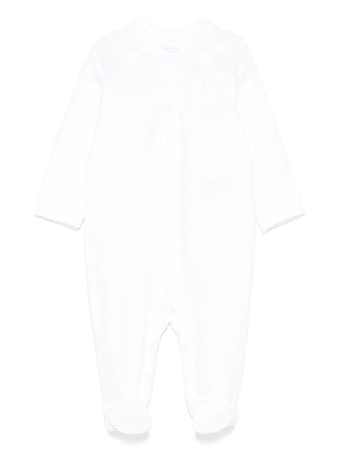 Хлопковый комбинезон для младенцев Polo Ralph Lauren, белый